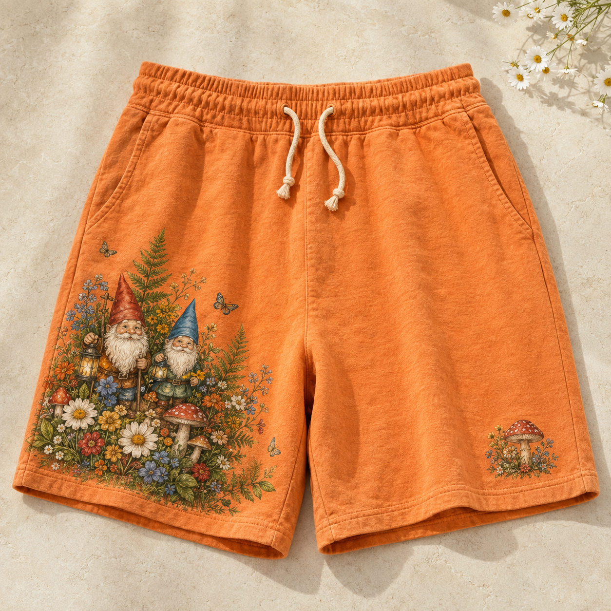 Garden Gnome Cottage Shorts