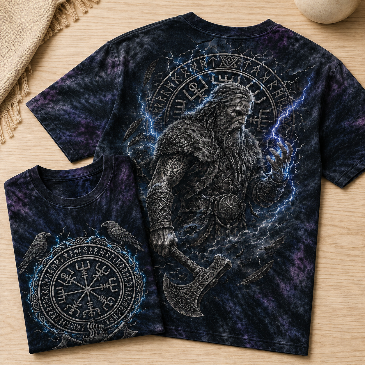 Raven Rune Warrior Tee