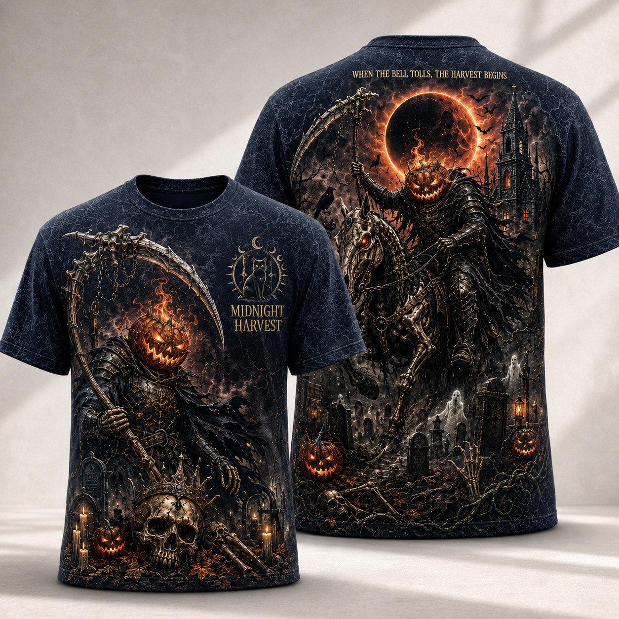  Midnight Harvest Halloween Tee
