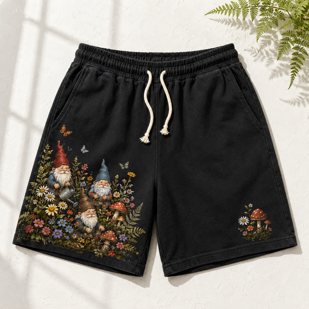 Garden Gnome Cottage Shorts