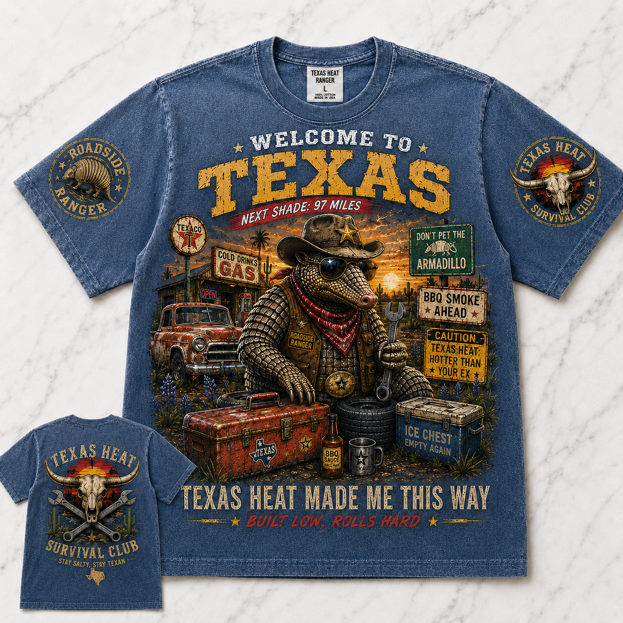 Texas Heat Survival Club Tee