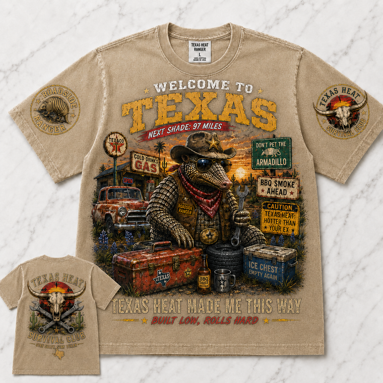 Texas Heat Survival Club Tee