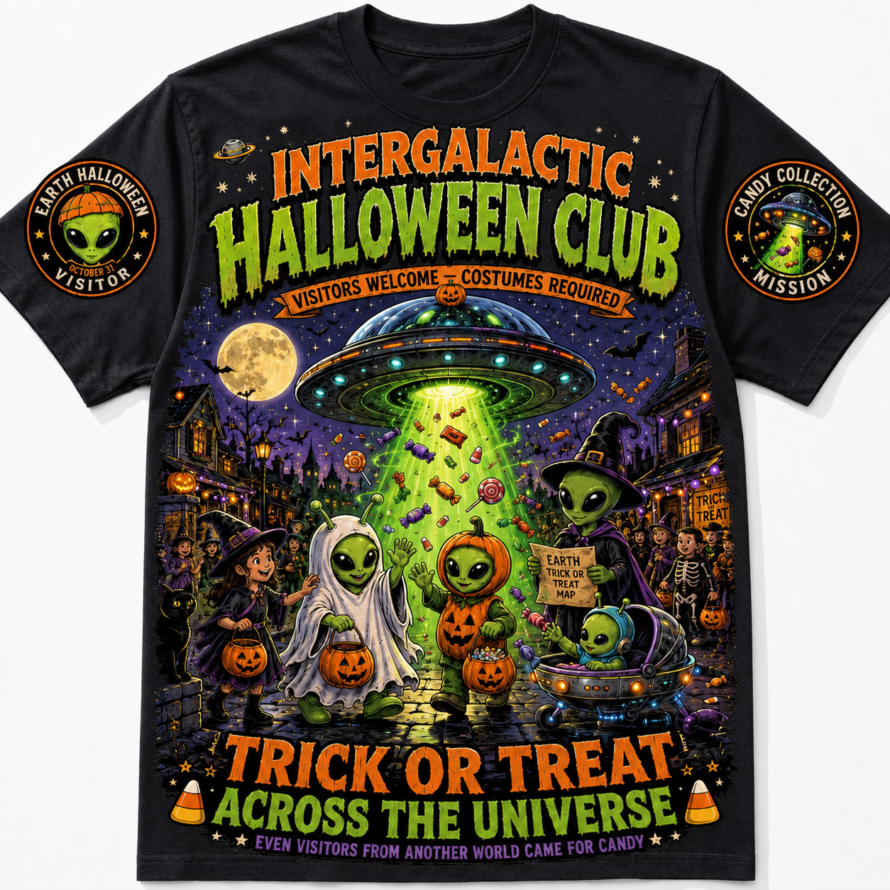 Intergalactic Halloween Club Tee 