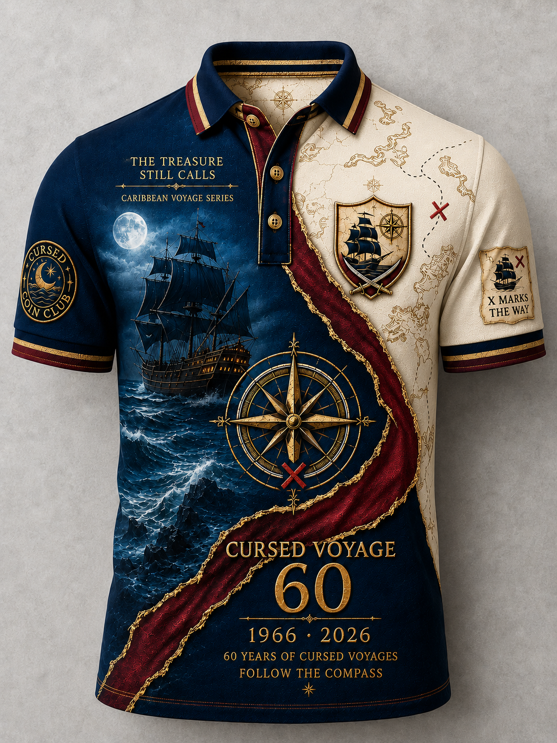 Caribbean Cursed Voyage Tee