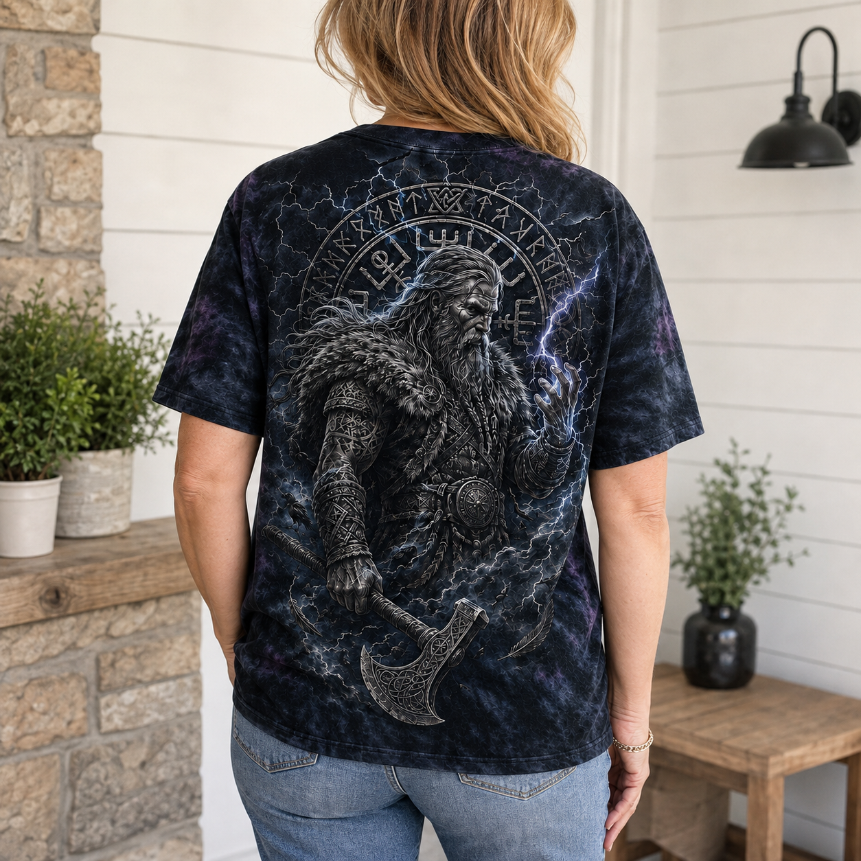 Raven Rune Warrior Tee