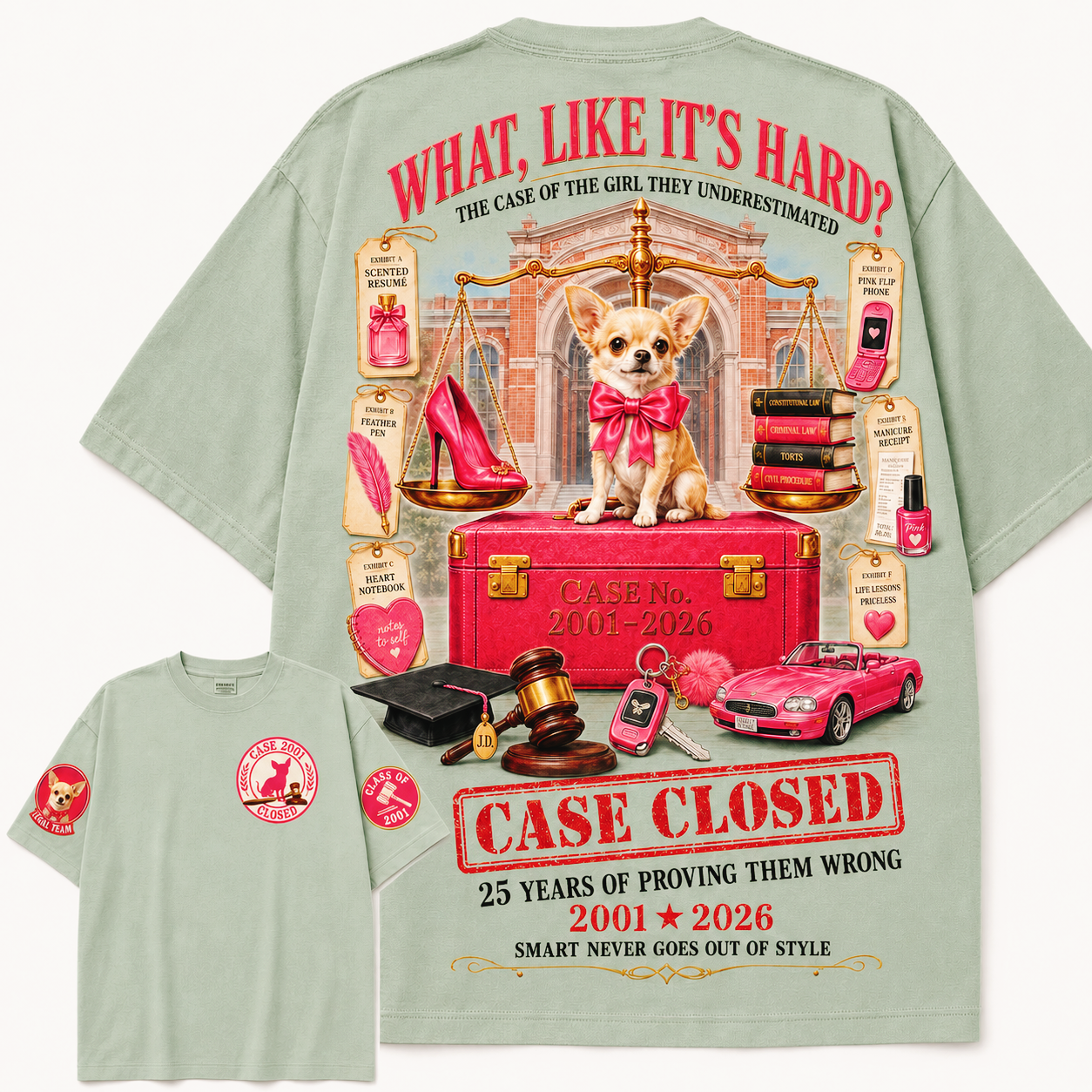 What Like It's Hard Case Closed T-Shirt