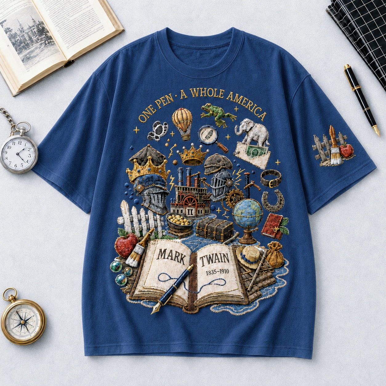 Mark Twain Literary Tribute Tee