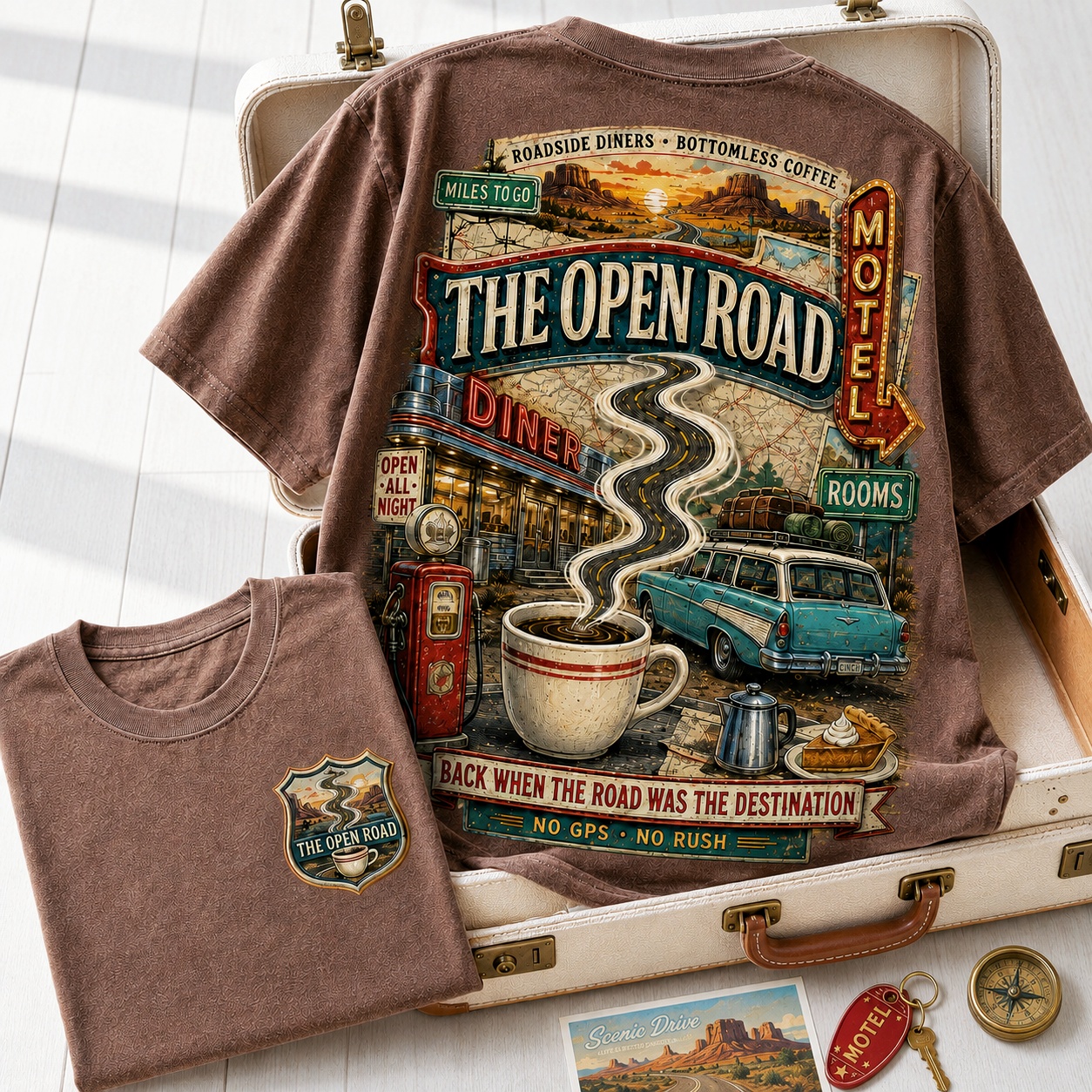 Open Road Travel Tee