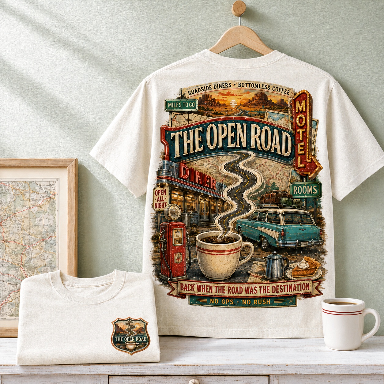Open Road Travel Tee