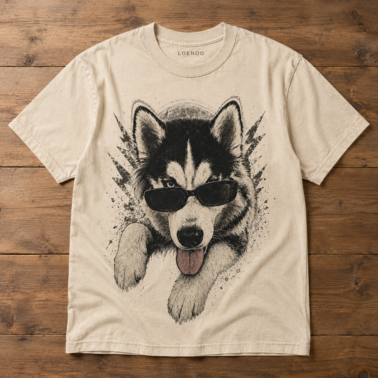 Cool Husky Graphic Tee