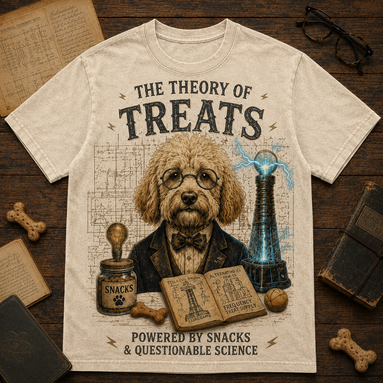 Nikola Pawsla | The Theory of Treats Tee