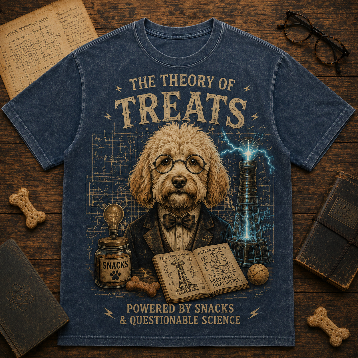 Nikola Pawsla | The Theory of Treats Tee