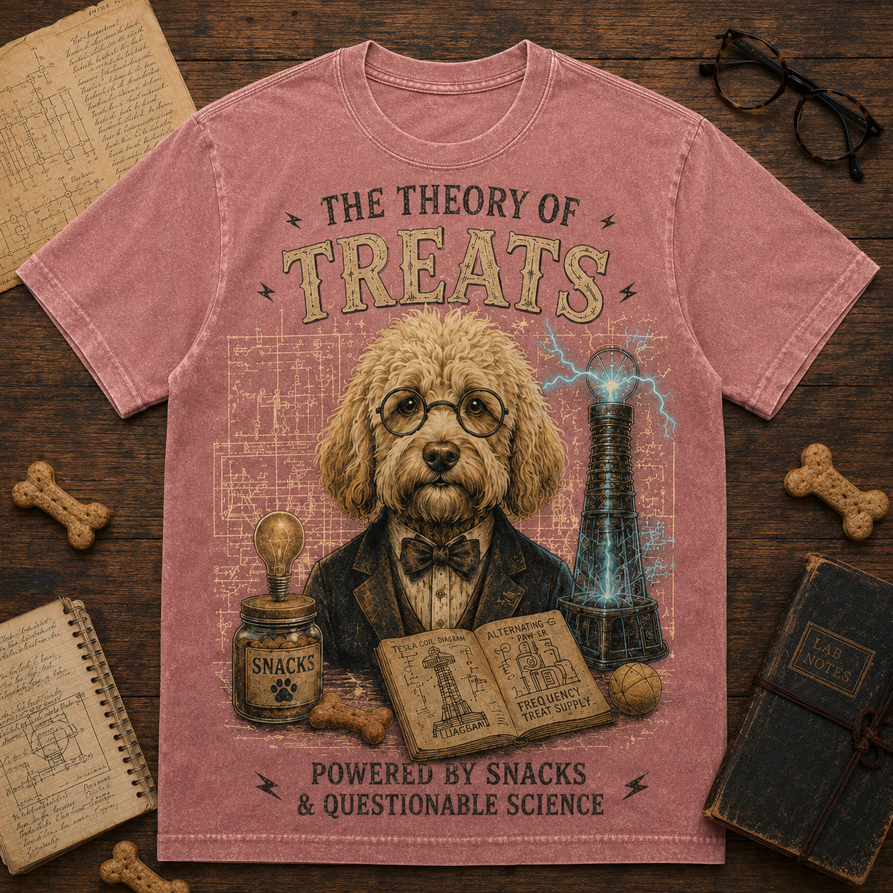 Nikola Pawsla | The Theory of Treats Tee
