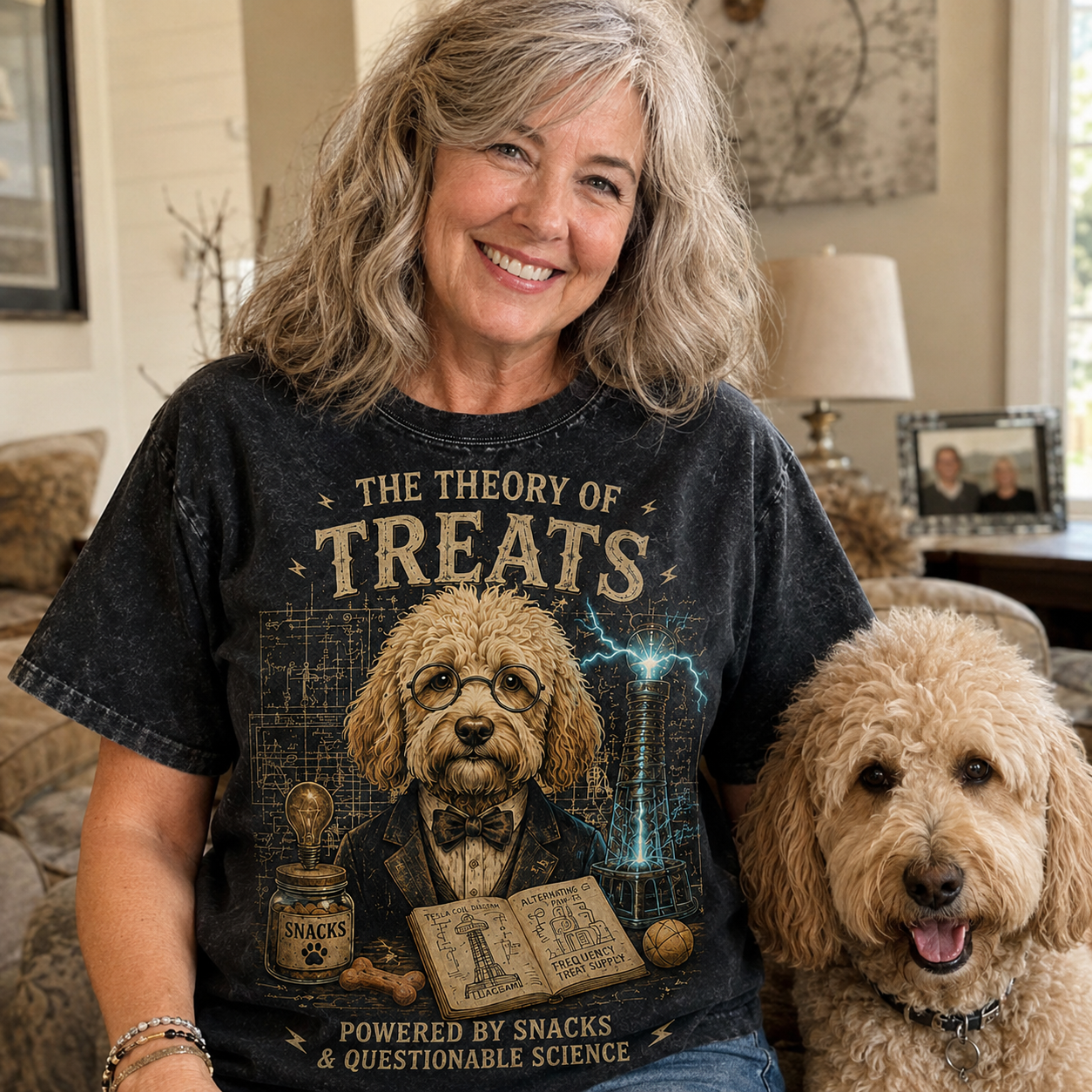 Nikola Pawsla | The Theory of Treats Tee
