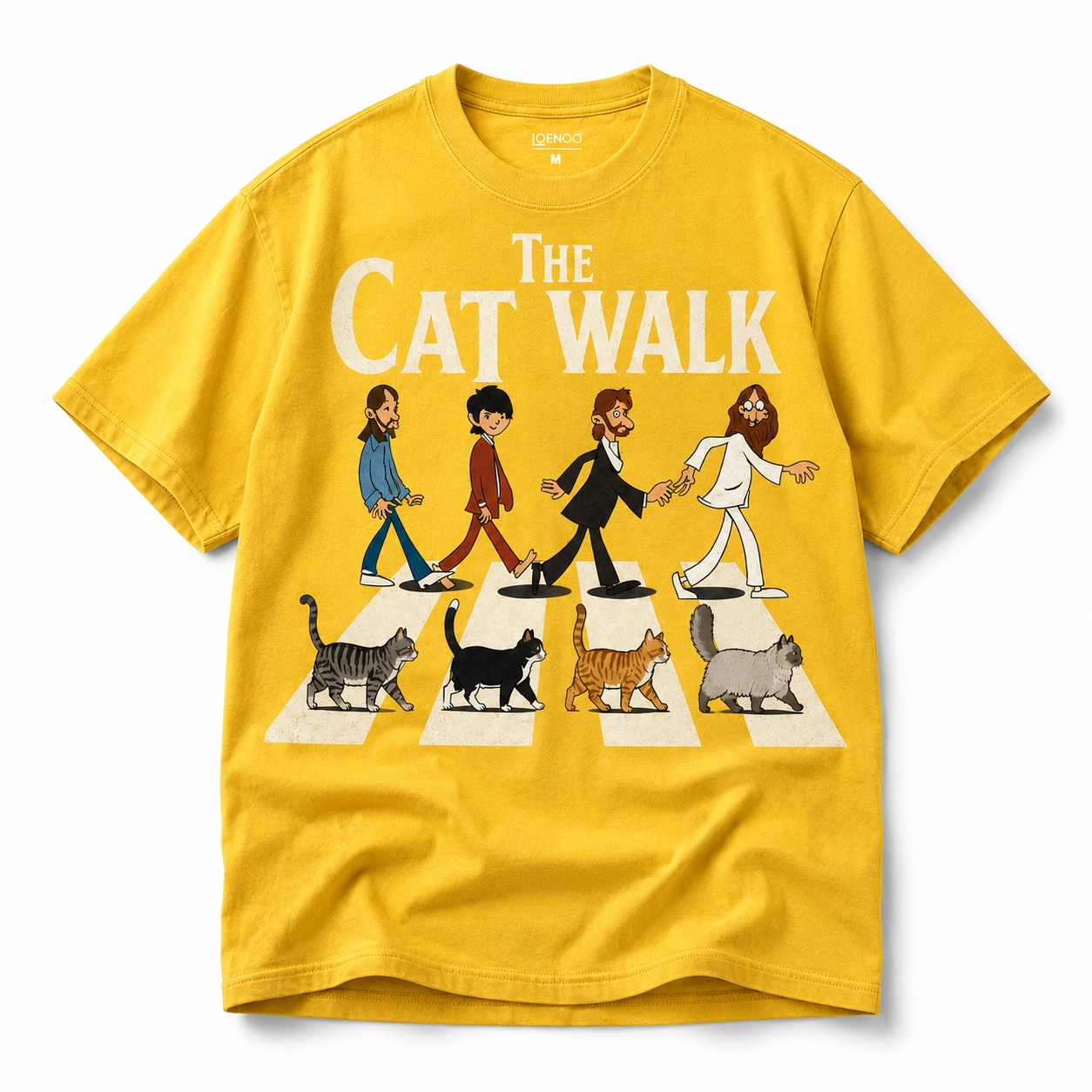 The Cat Walk Vintage Cat T-Shirt