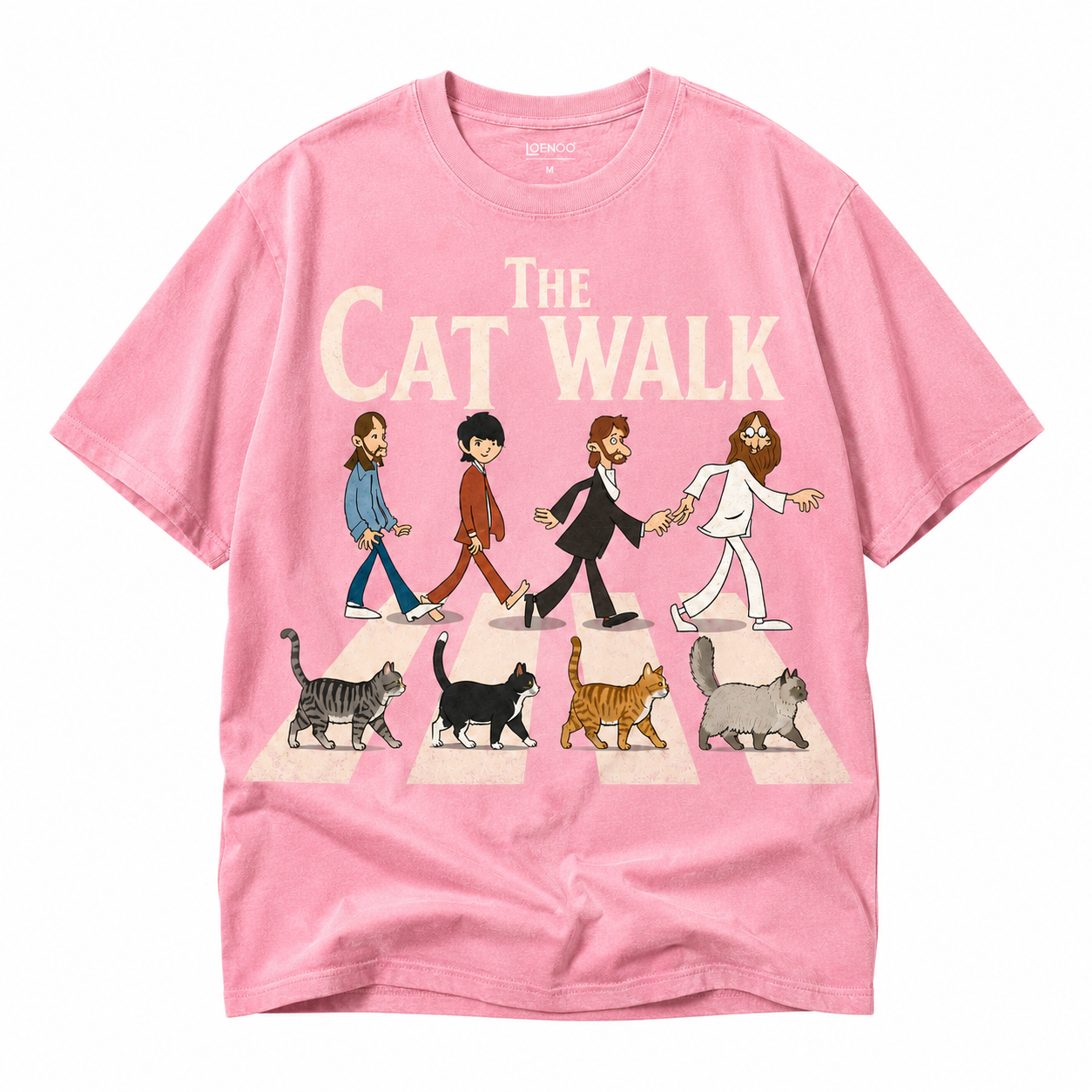 The Cat Walk Vintage Cat T-Shirt