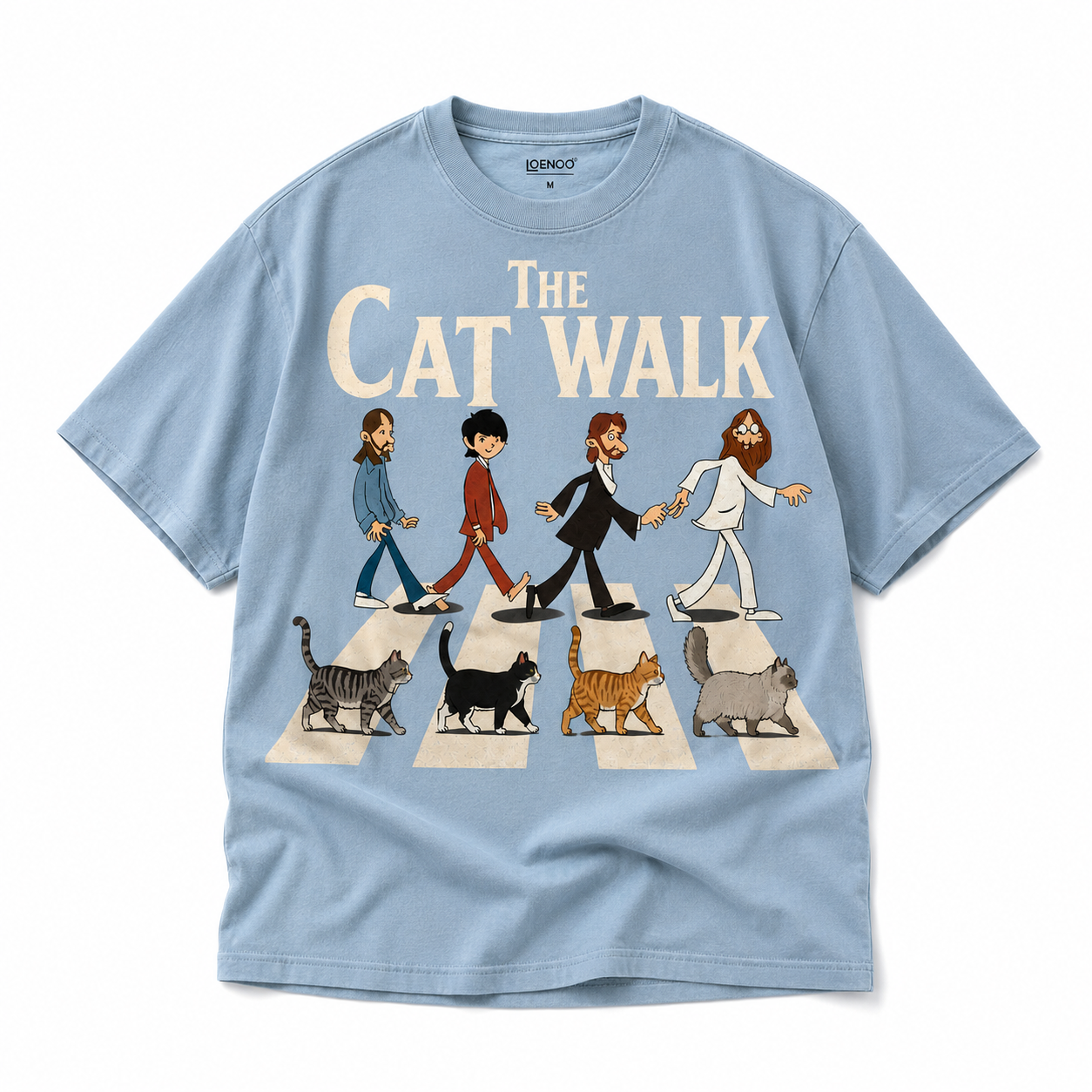 The Cat Walk Vintage Cat T-Shirt