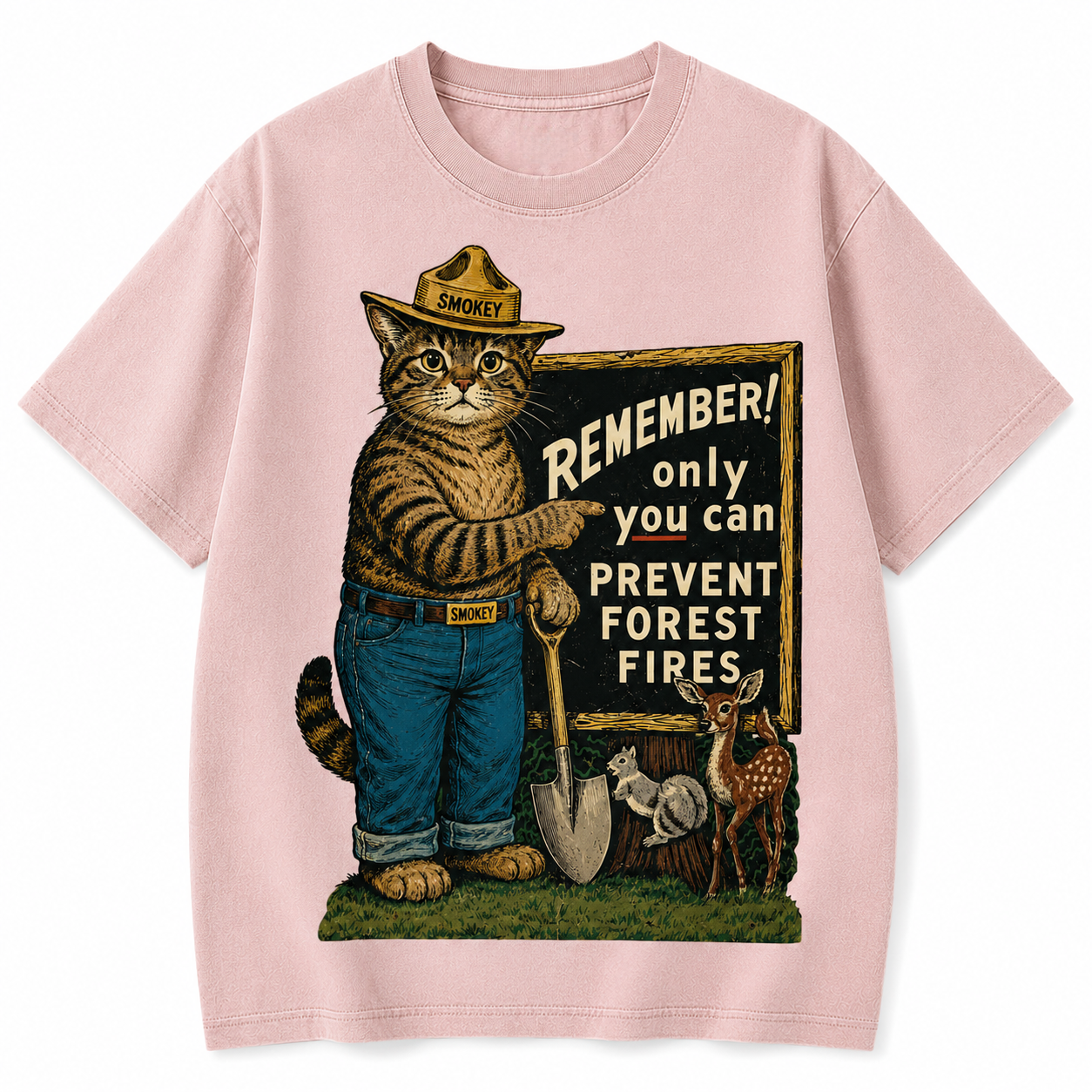 Forest Guardian Cat T-Shirt