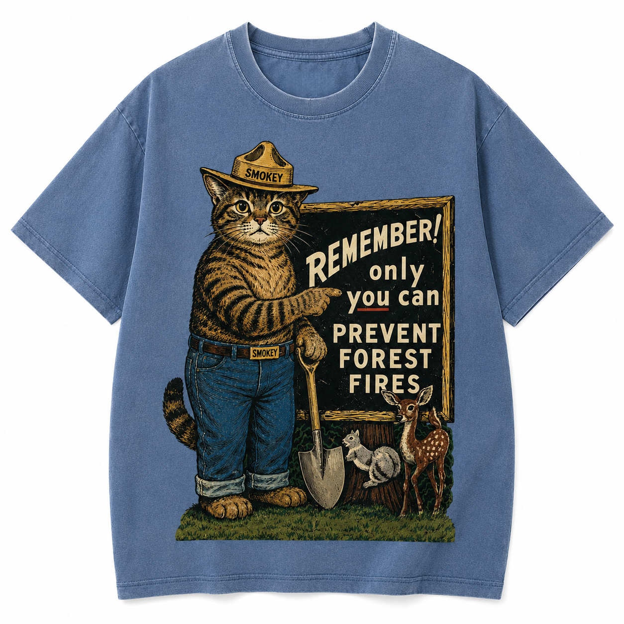 Forest Guardian Cat T-Shirt