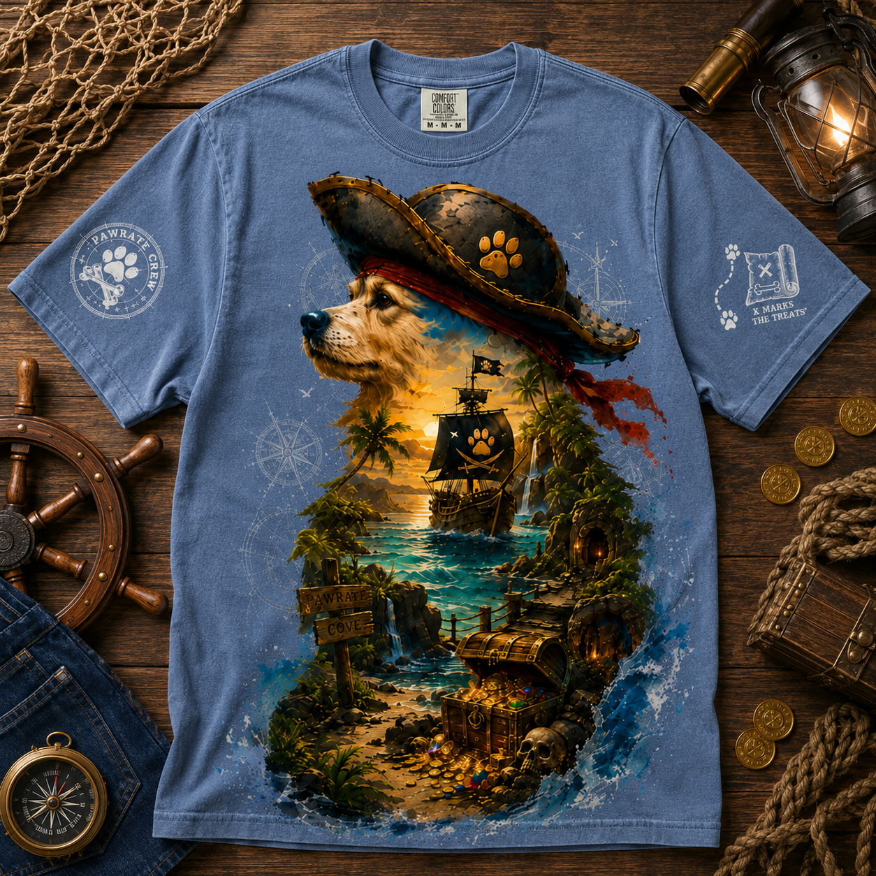 🐾 Pawrate Captain Adventure🐶