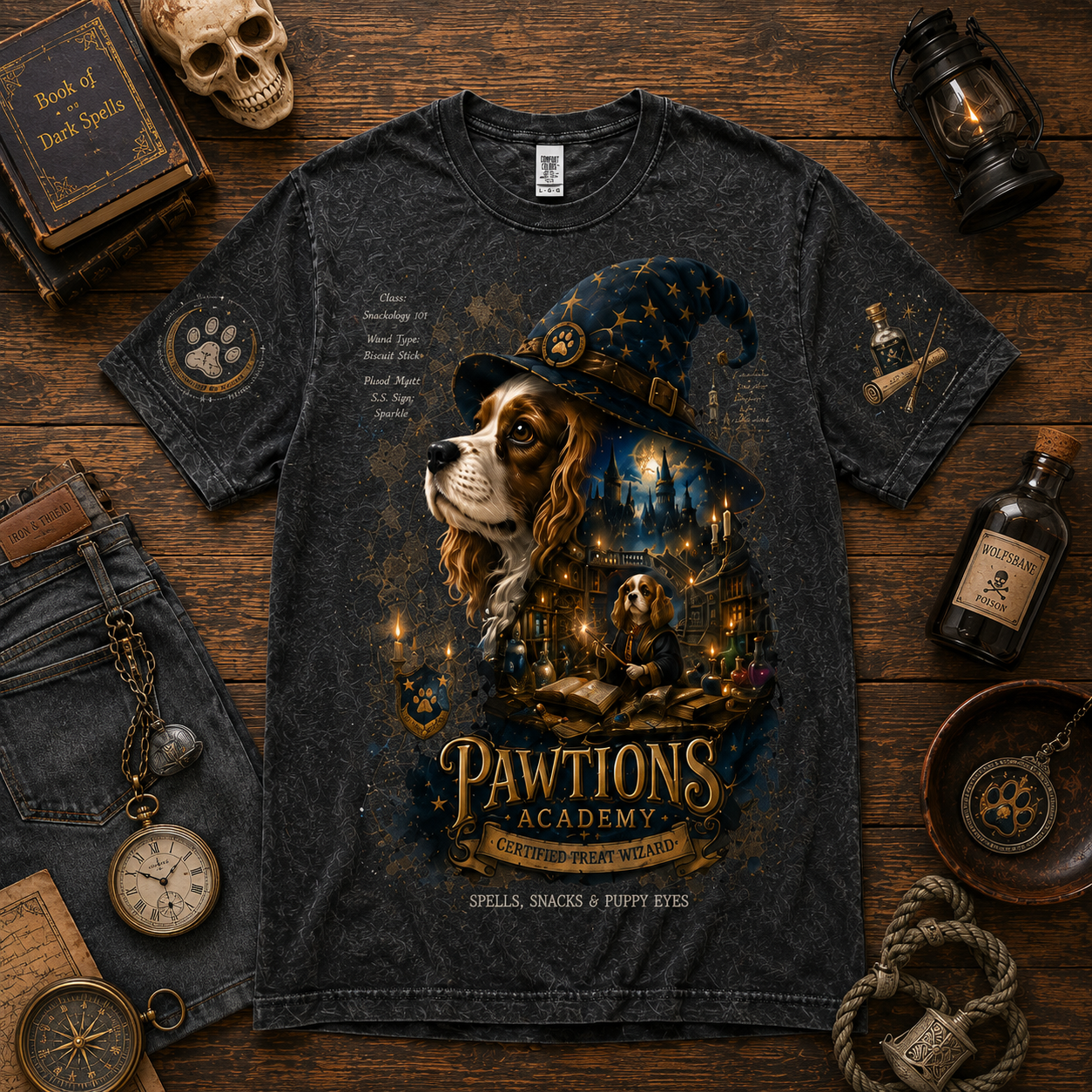 Pawtions Academy Tee