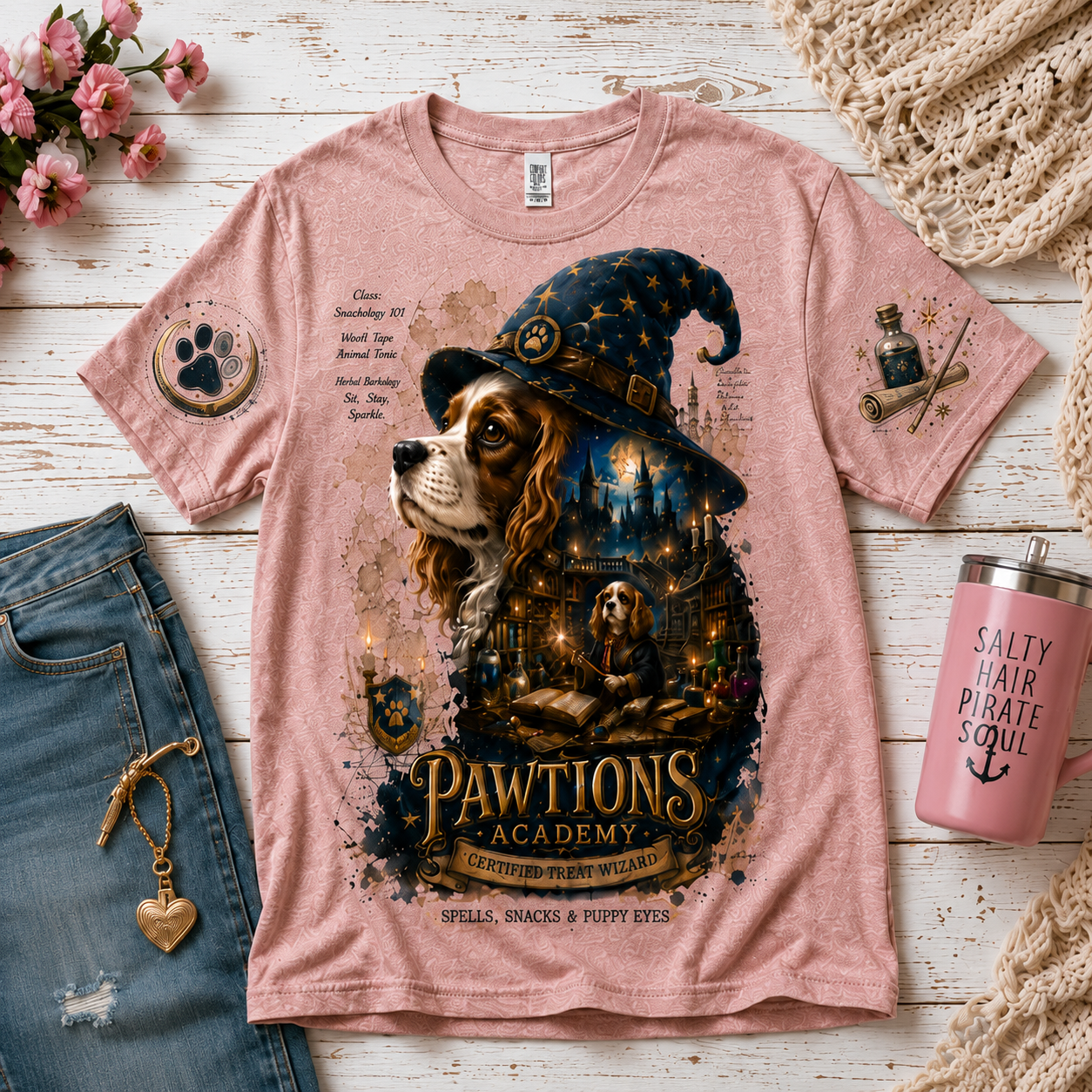 Pawtions Academy Tee