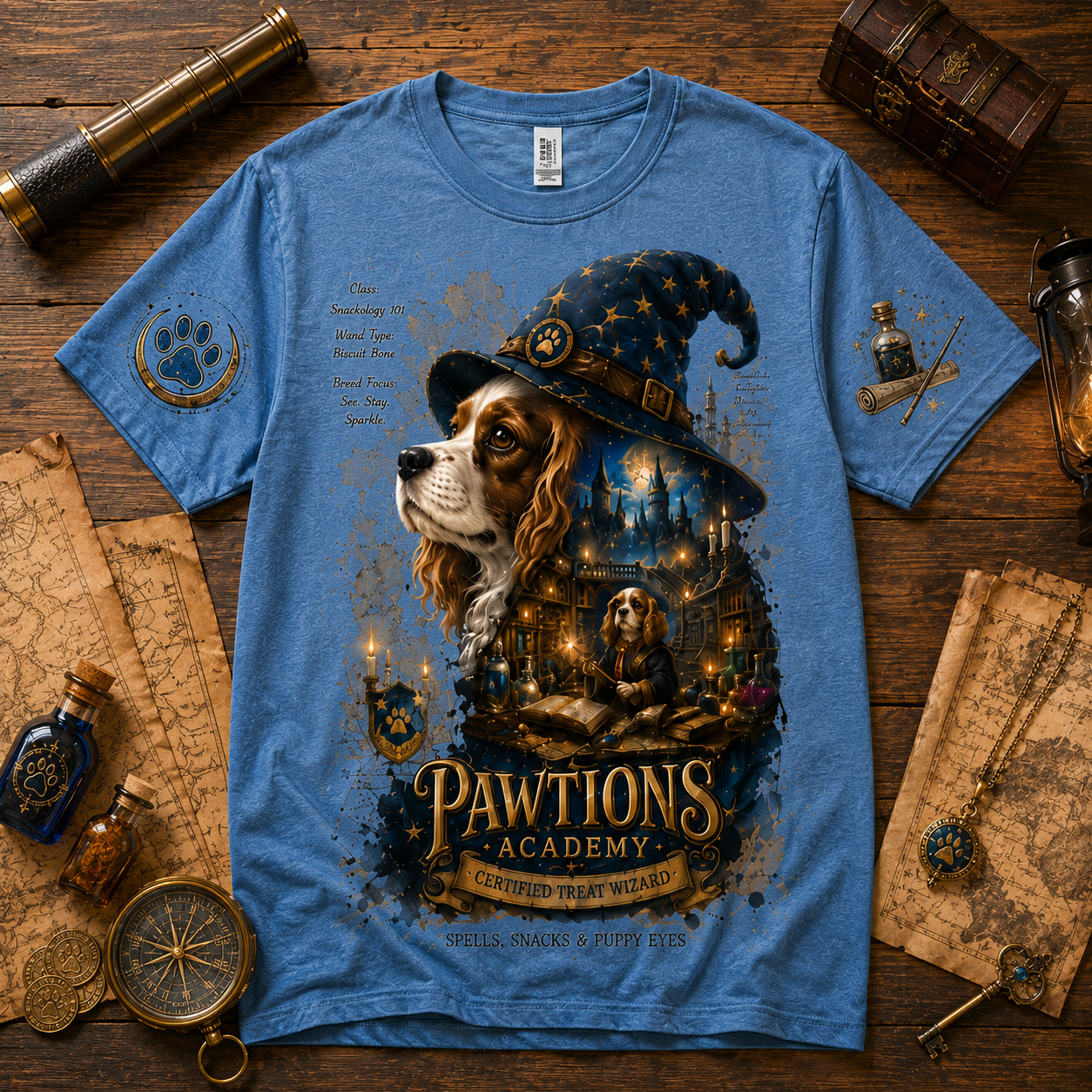 Pawtions Academy Tee