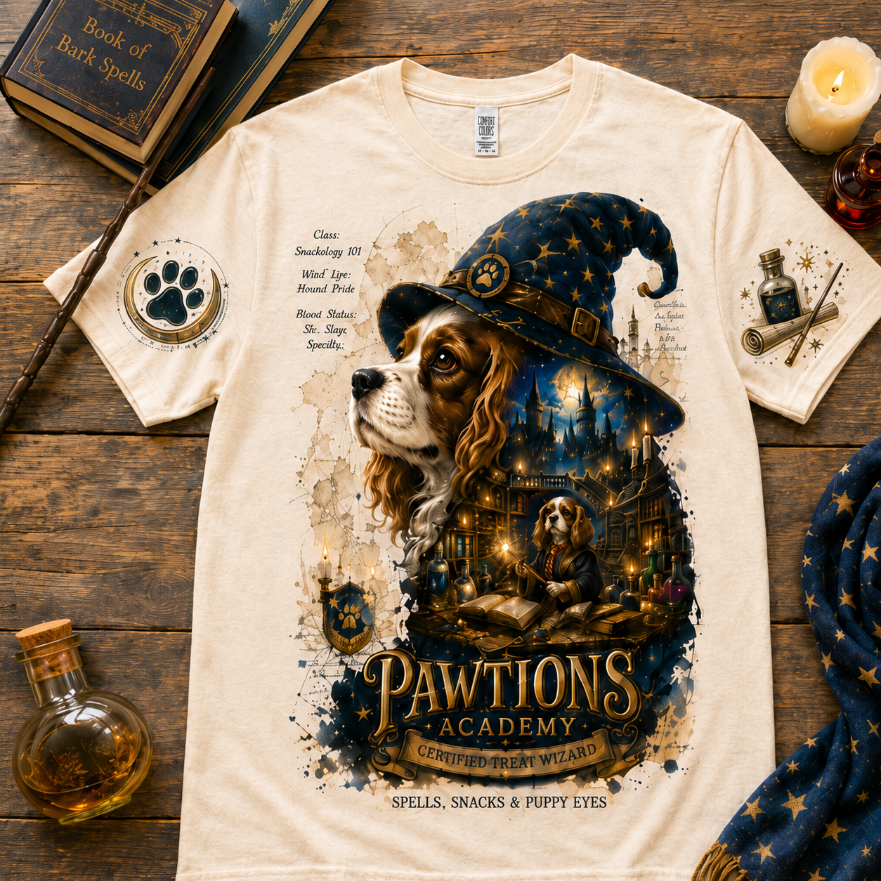 Pawtions Academy Tee