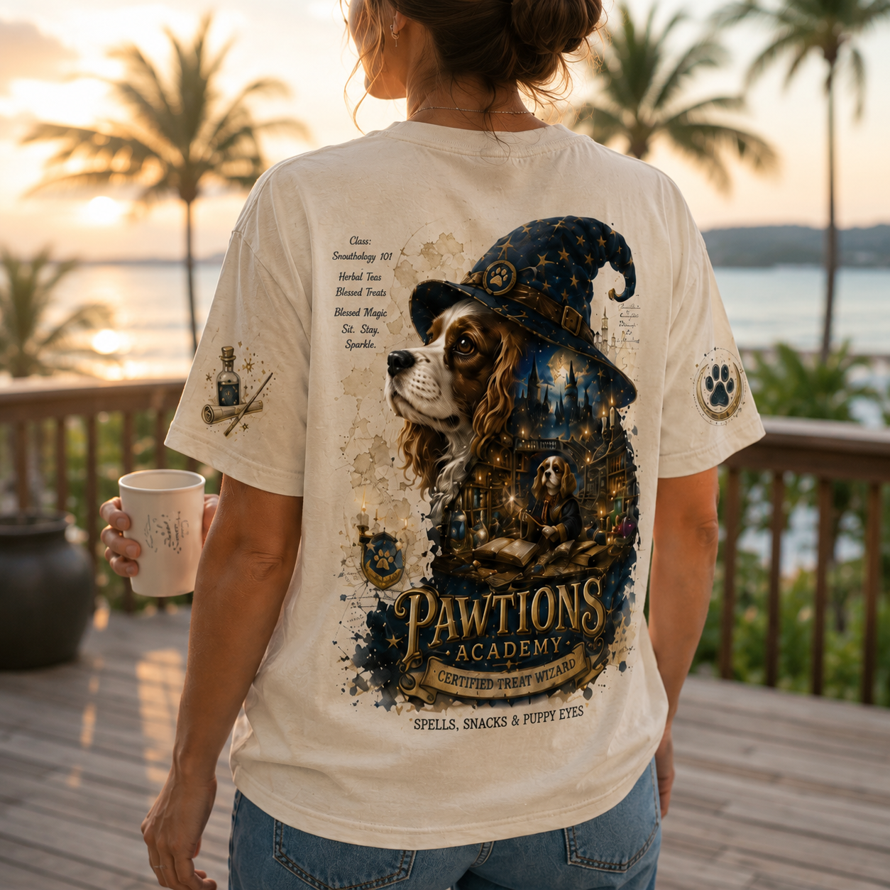 Pawtions Academy Tee