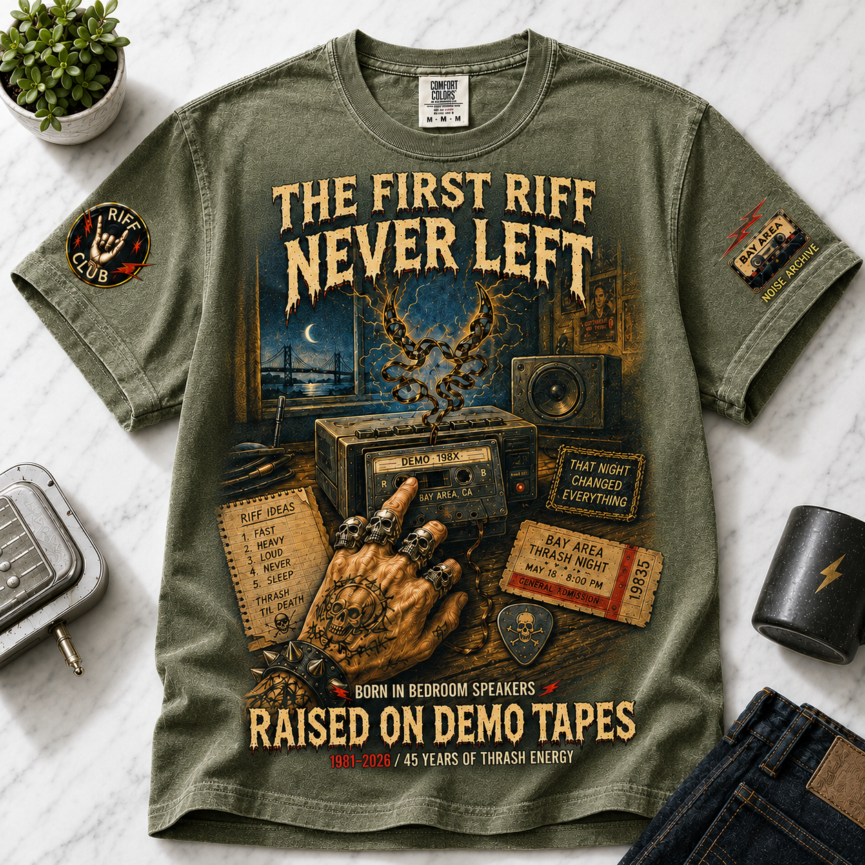 Raised on Demo Tapes Tee