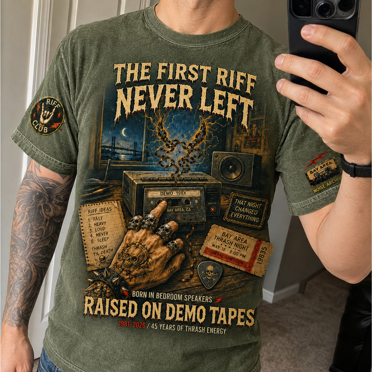 Raised on Demo Tapes Tee