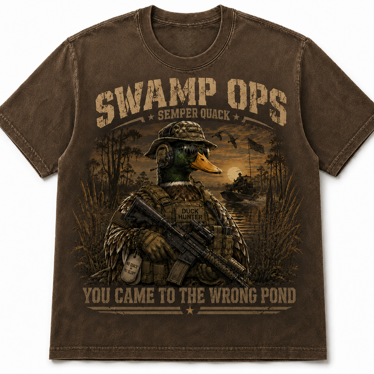 Swamp Ops Duck Hunter T-Shirt