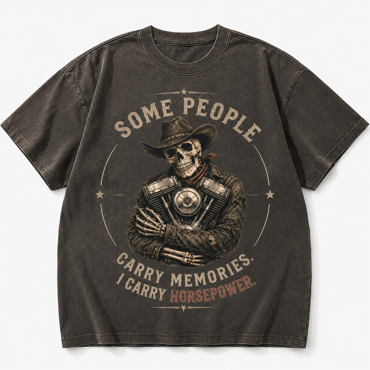 Horsepower Over Memories Motorcycle T-Shirt