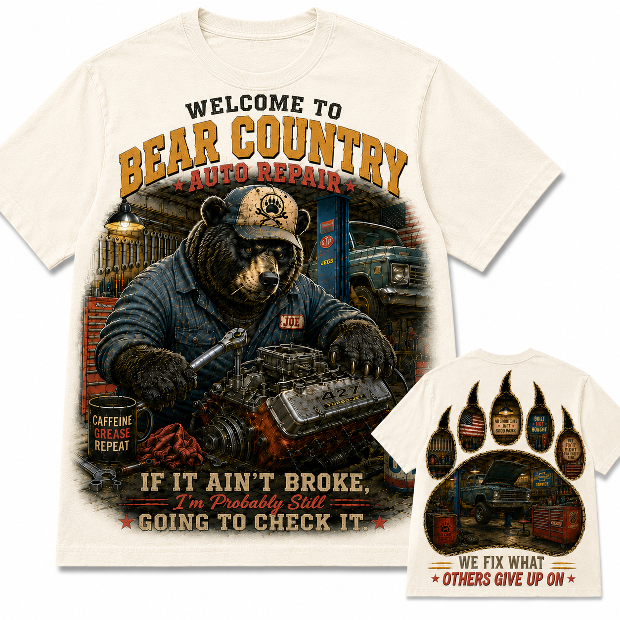 Bear Country Auto Repair Tee