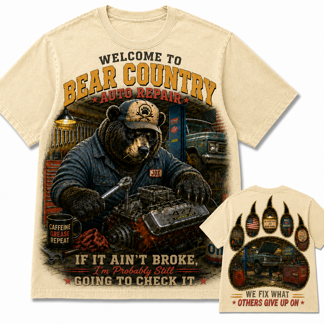 Bear Country Auto Repair Tee