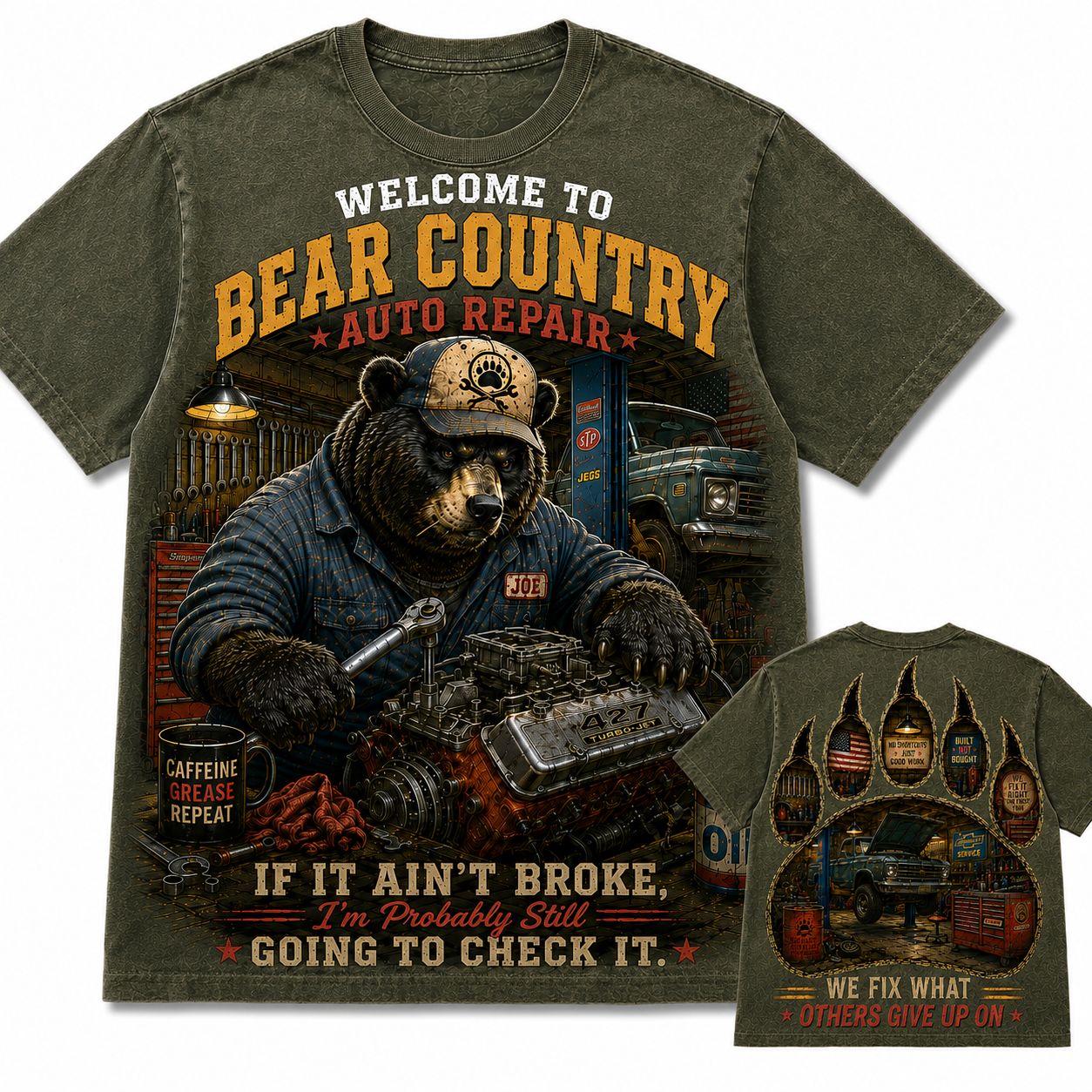 Bear Country Auto Repair Tee