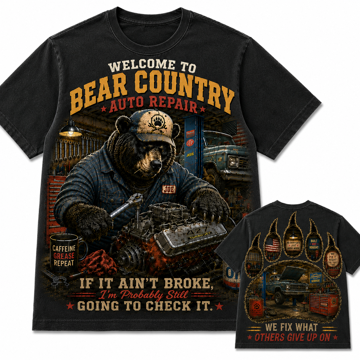Bear Country Auto Repair Tee