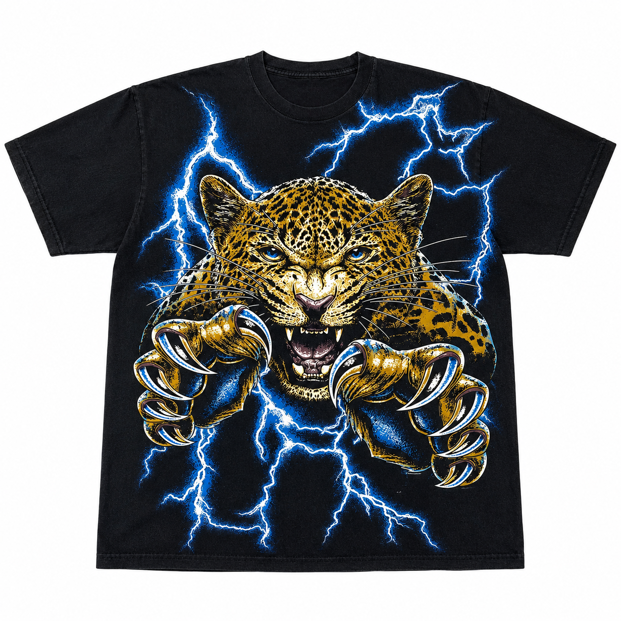 Storm Claw Vintage Leopard Tee