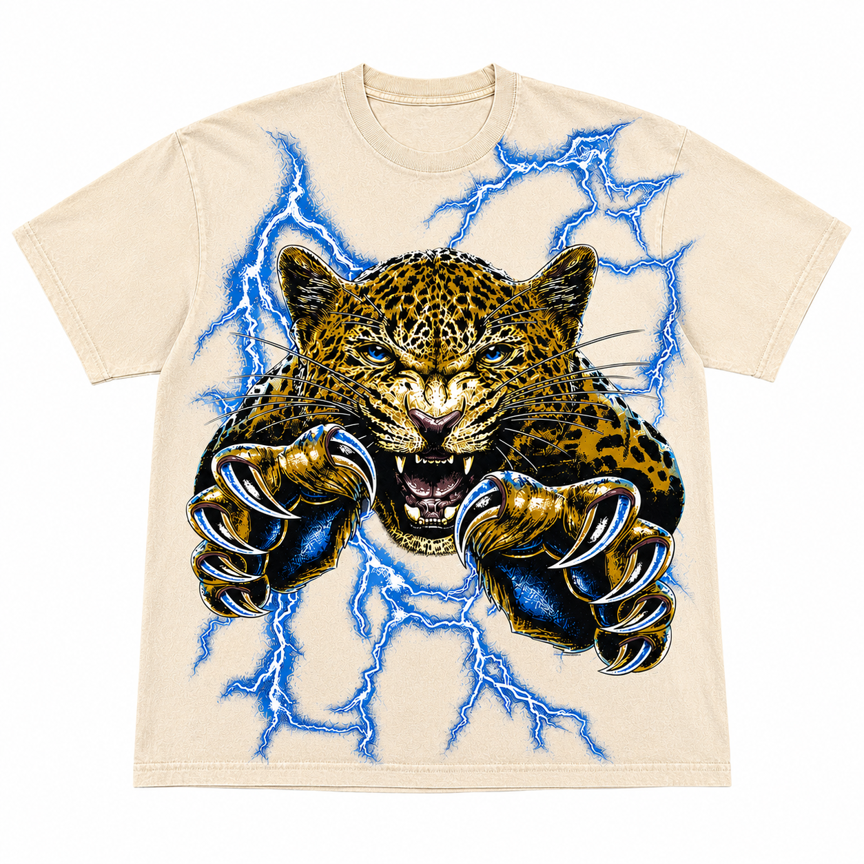 Storm Claw Vintage Leopard Tee