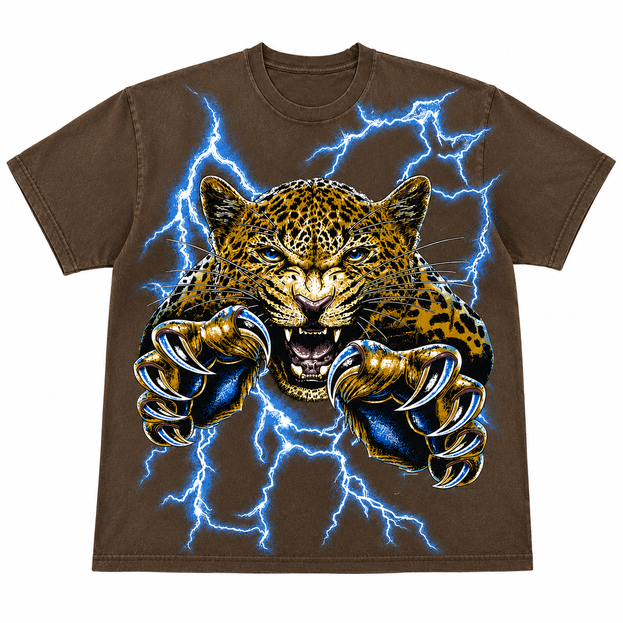 Storm Claw Vintage Leopard Tee