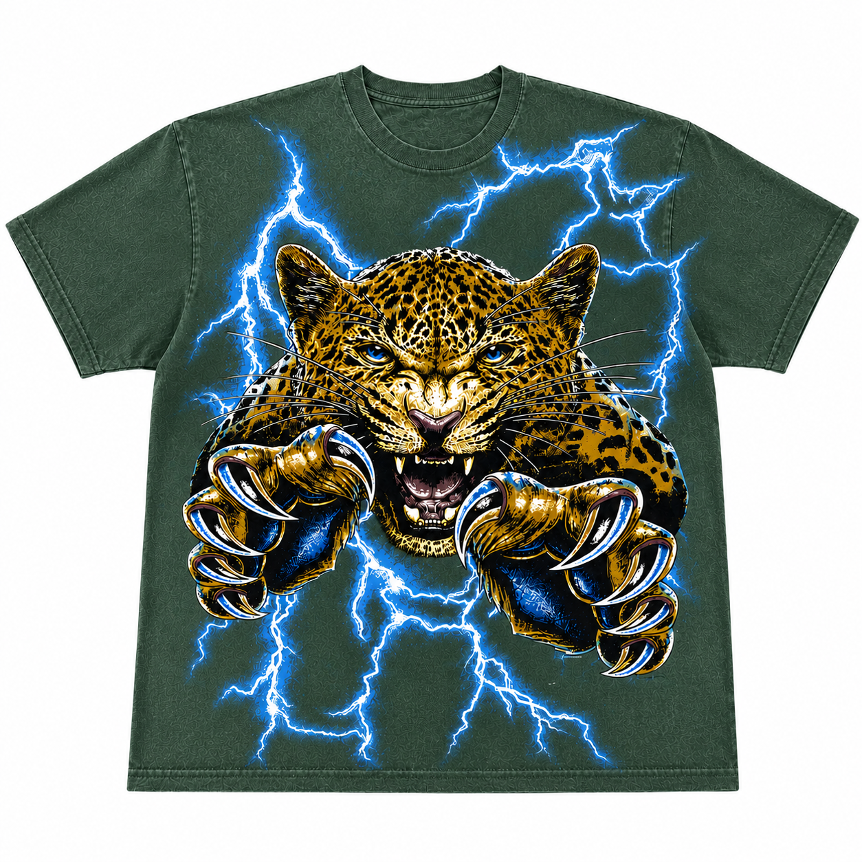 Storm Claw Vintage Leopard Tee