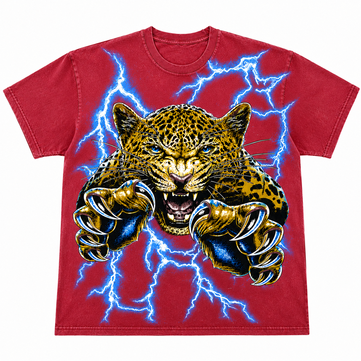 Storm Claw Vintage Leopard Tee