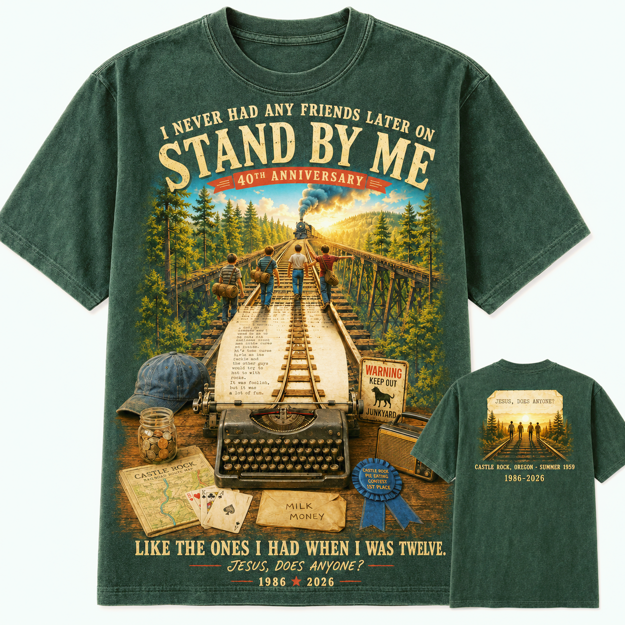 Stand By Me Never Had Friends Later T-Shirt