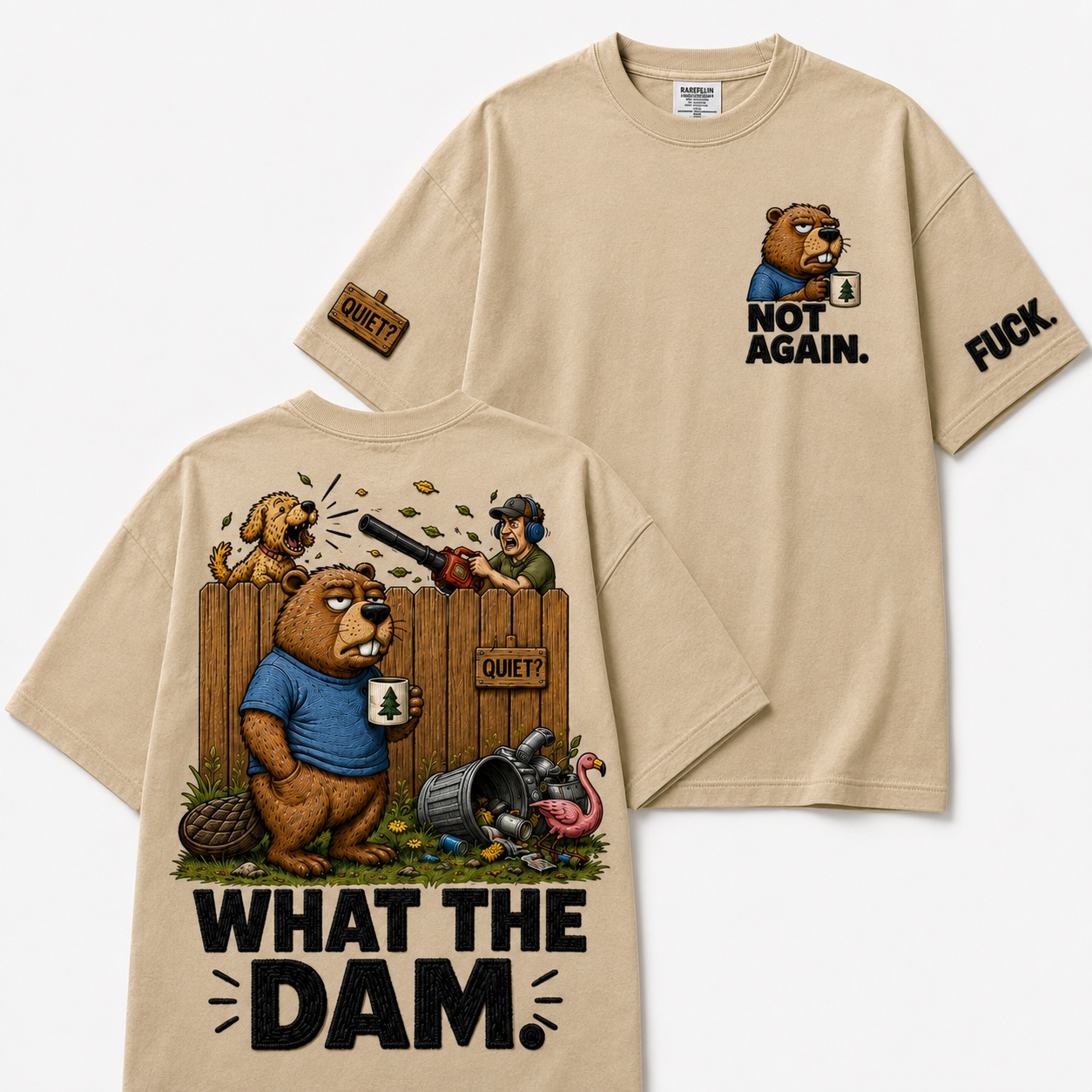 What the Dam Beaver Tee
