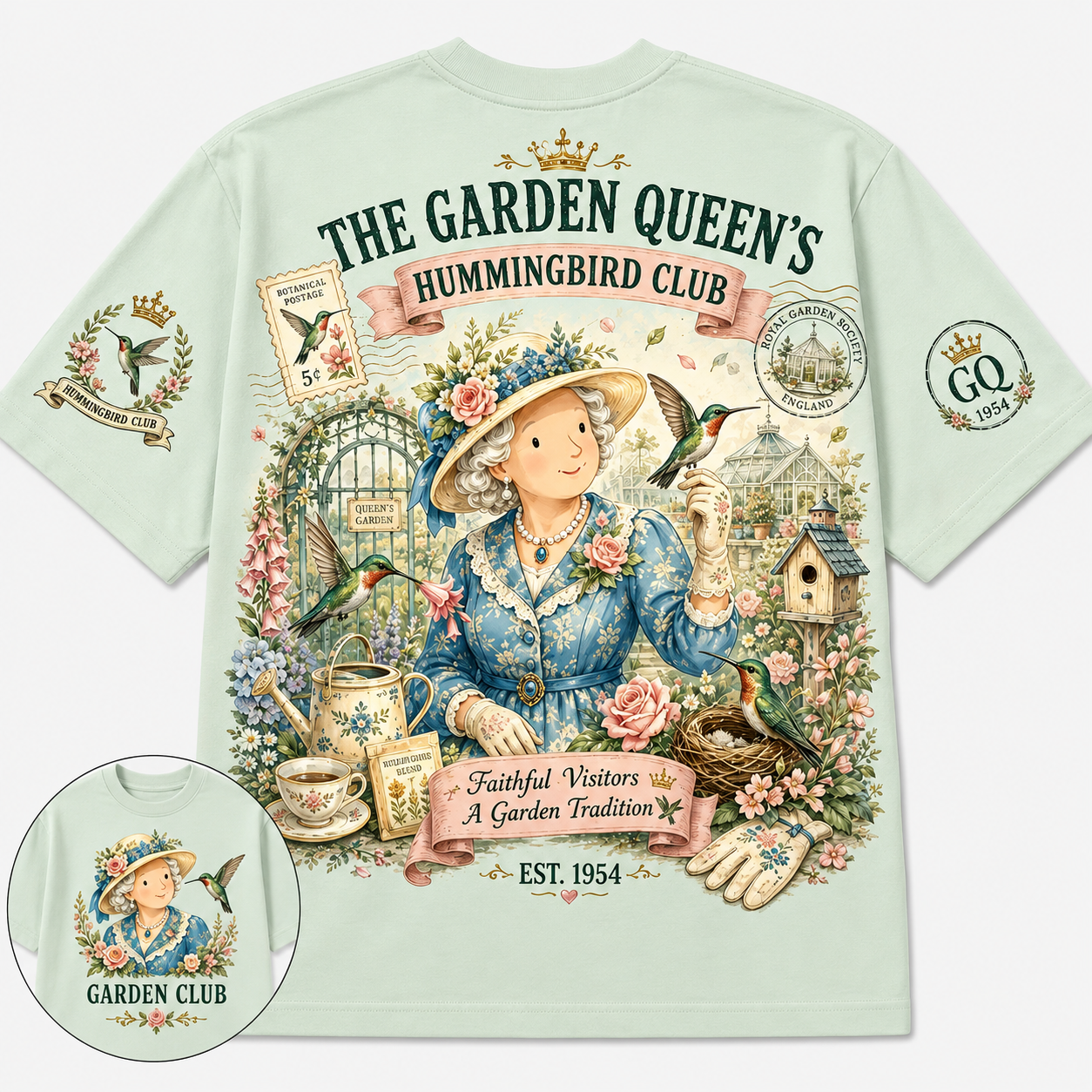 Garden Queen’s Hummingbird Club T-Shirt