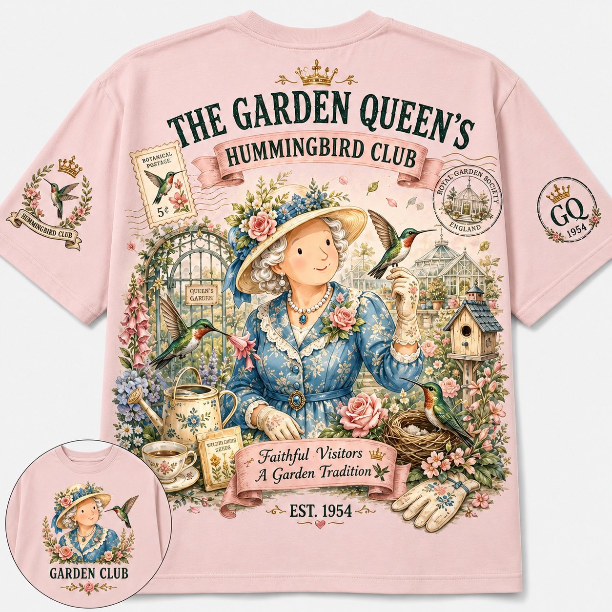 Garden Queen’s Hummingbird Club T-Shirt