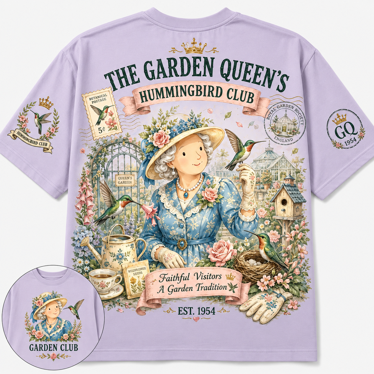 Garden Queen’s Hummingbird Club T-Shirt