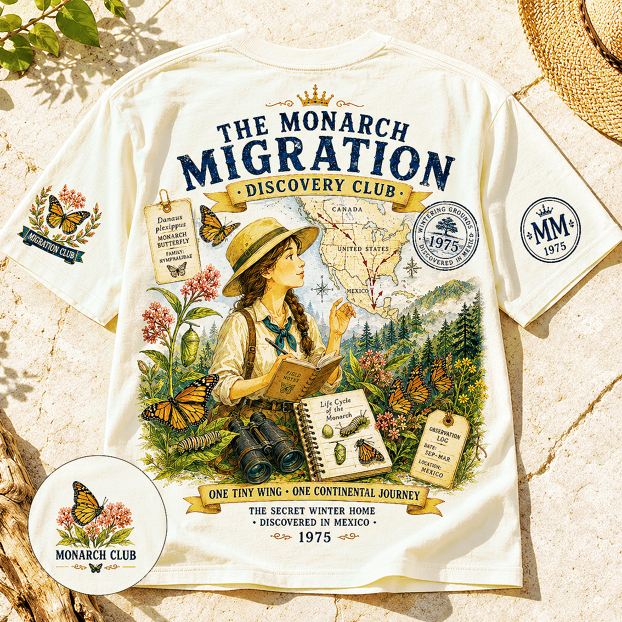 Monarch Migration Discovery Club T-Shirt