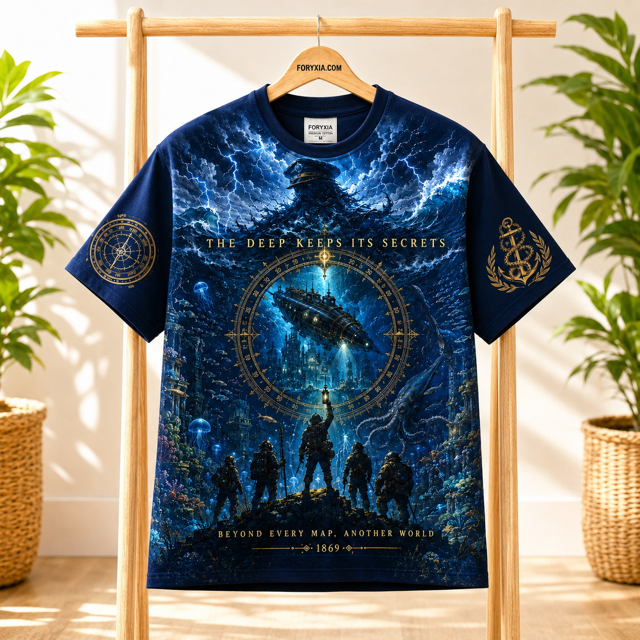 The Deep Keeps Its Secrets Undersea Expedition T-Shirt