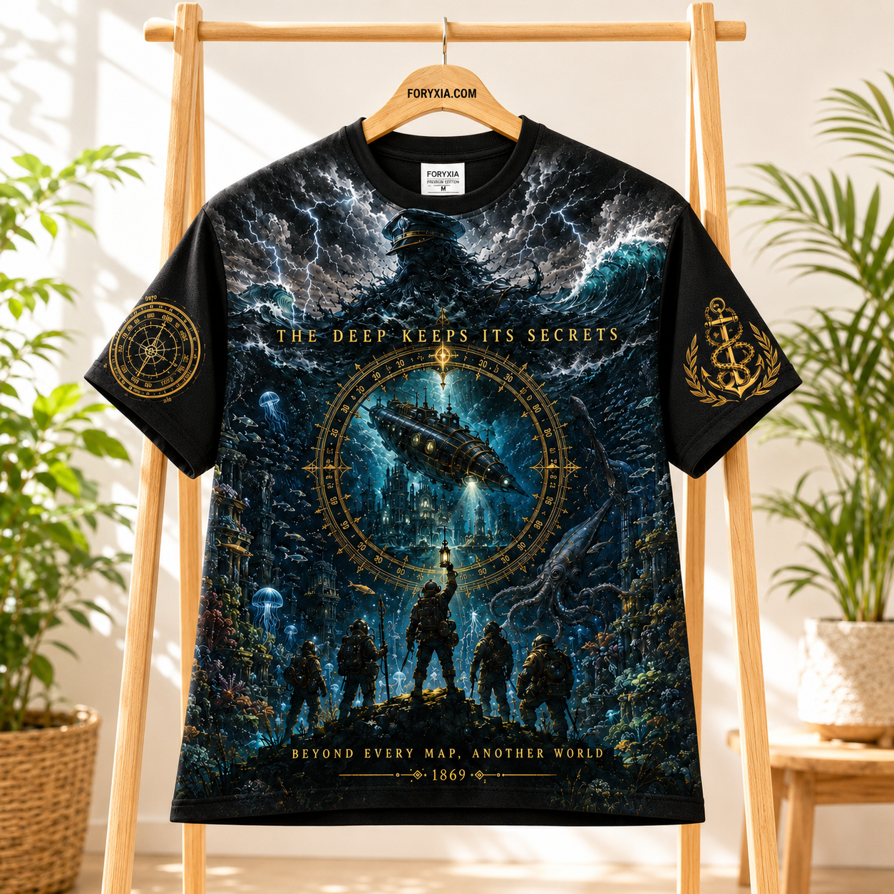 The Deep Keeps Its Secrets Undersea Expedition T-Shirt